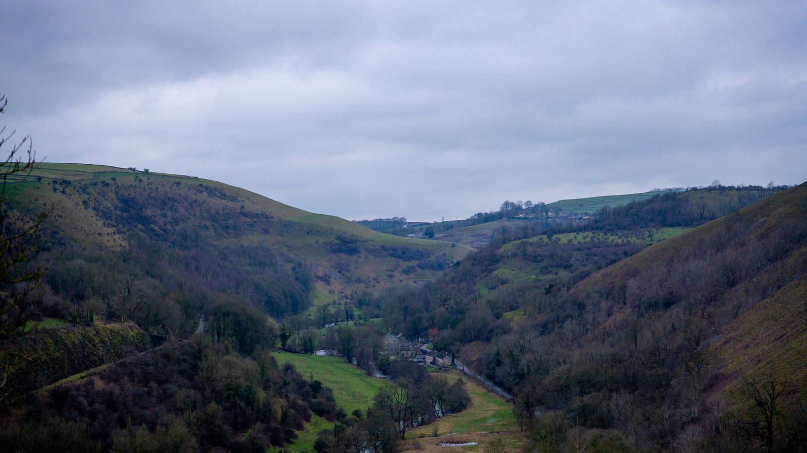 Welsh valley landscape